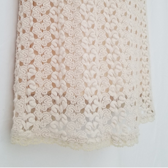 SOLD• Free People Crochet Dress Med - Picture 5 of 6